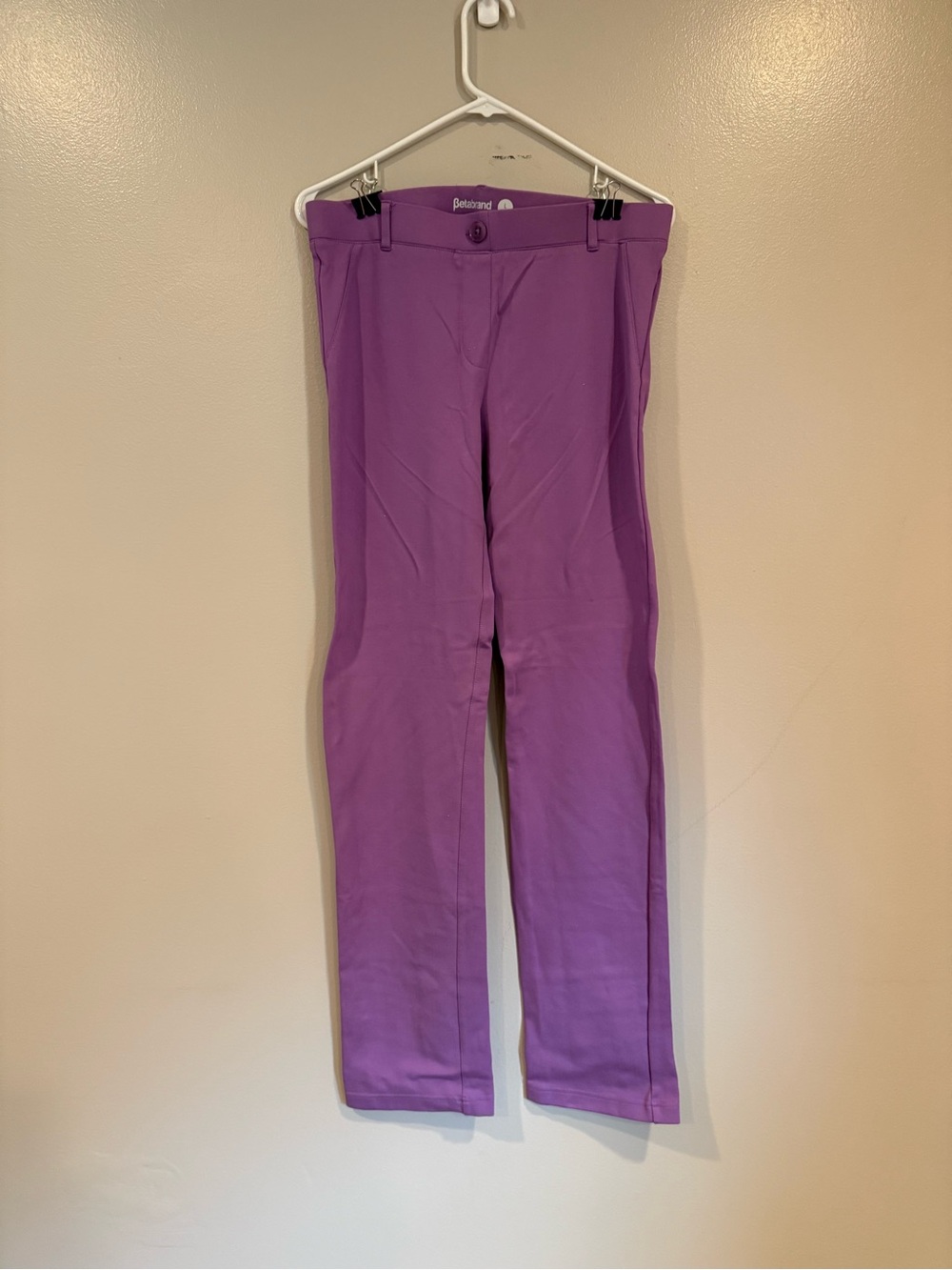 Betabrand Purple Women’s Dress Pants
